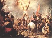 MURILLO, Bartolome Esteban The Martyrdom of St Andrew g oil on canvas